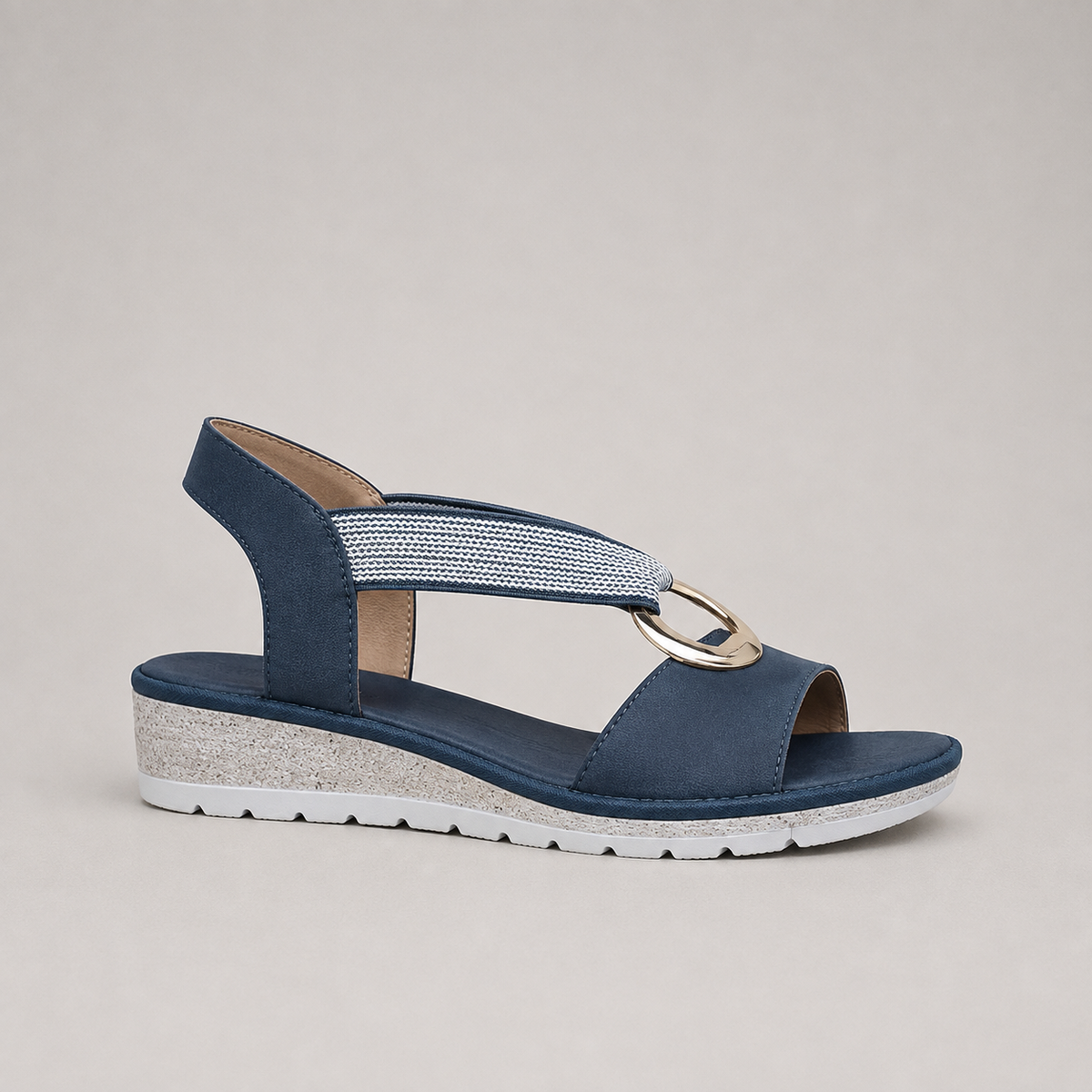 MARTA - Sandalias plataforma cremallera™