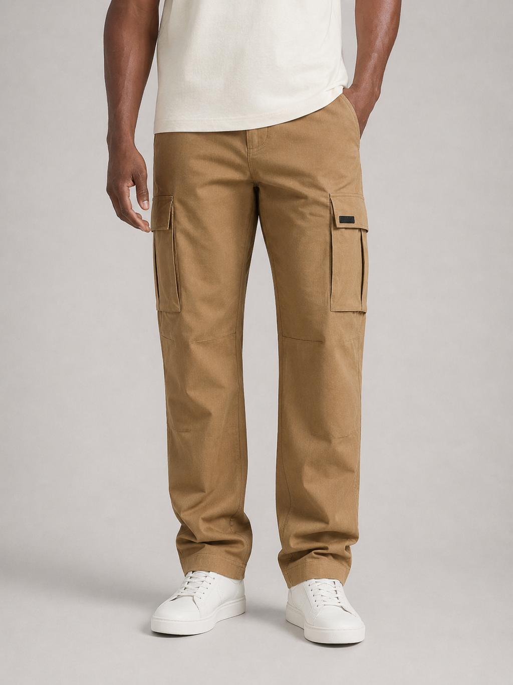 PABLO - Pantalones cargo de vestir con corte recto y múltiples bolsillos™