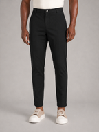 BRUNO - Pantalones chinos elásticos de corte entallado y estilo sartorial™