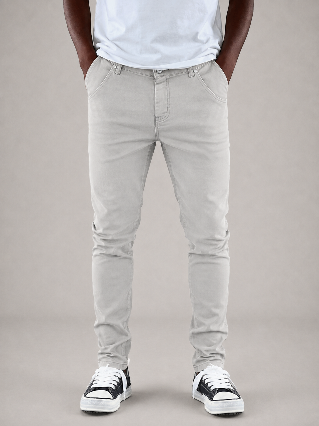 ENZO - Pantalones de chándal entallados con tobillos elásticos y tiro caído™