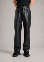 ISAAC - Pantalones piel anchos™