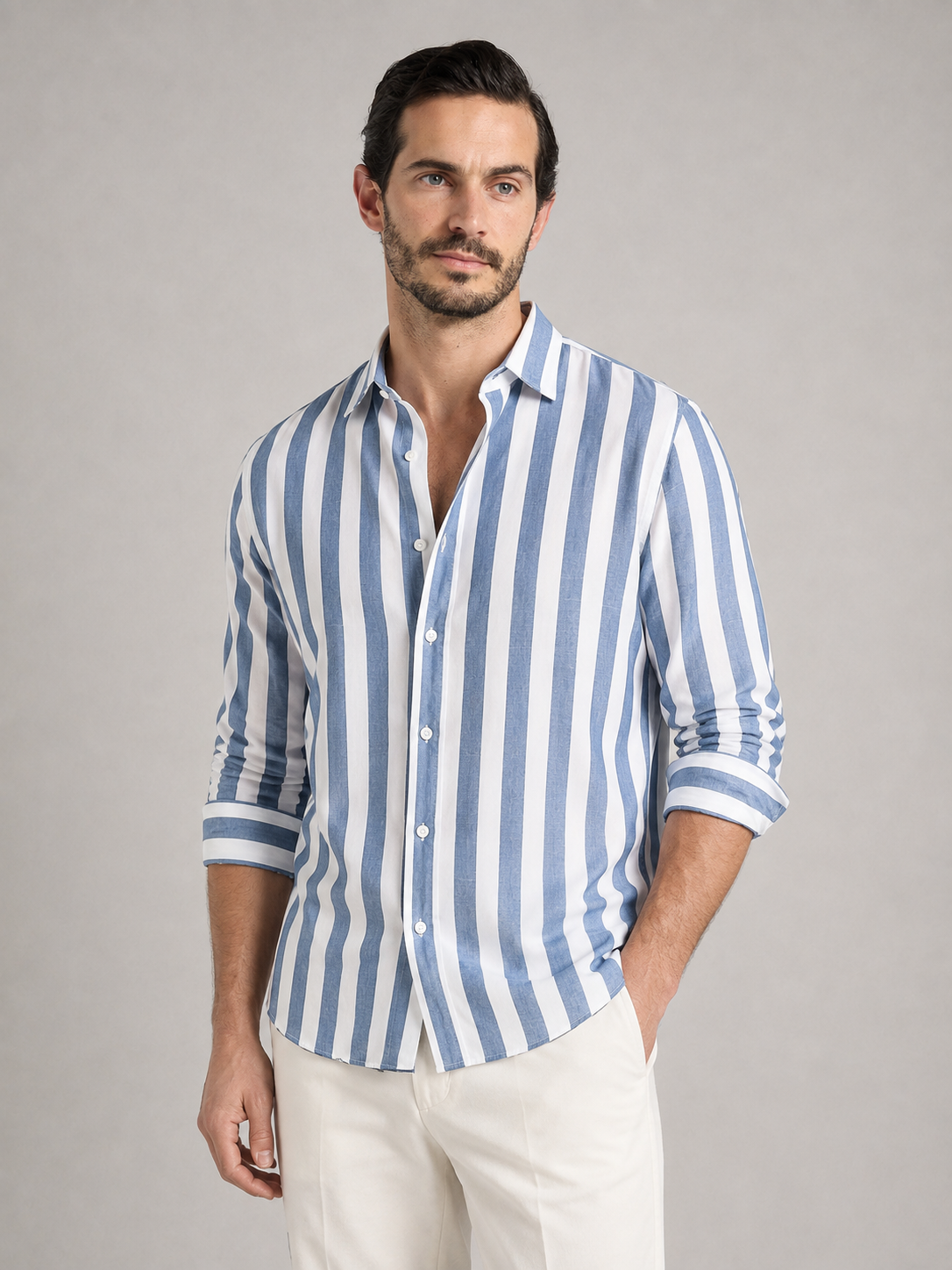 GUSTAVO - Camisa a rayas de estilo Riviera™
