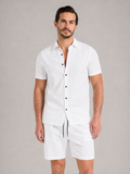 NICO - Conjunto casual de camisa de manga corta y bermuda lisa™
