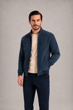 MAIKEL - Chaqueta bomber de efecto ante de estilo urbano™