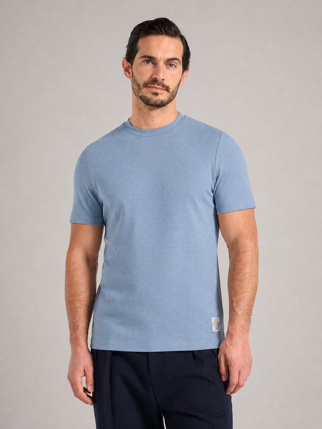 MARIO - Camiseta de manga corta en punto gofrado™