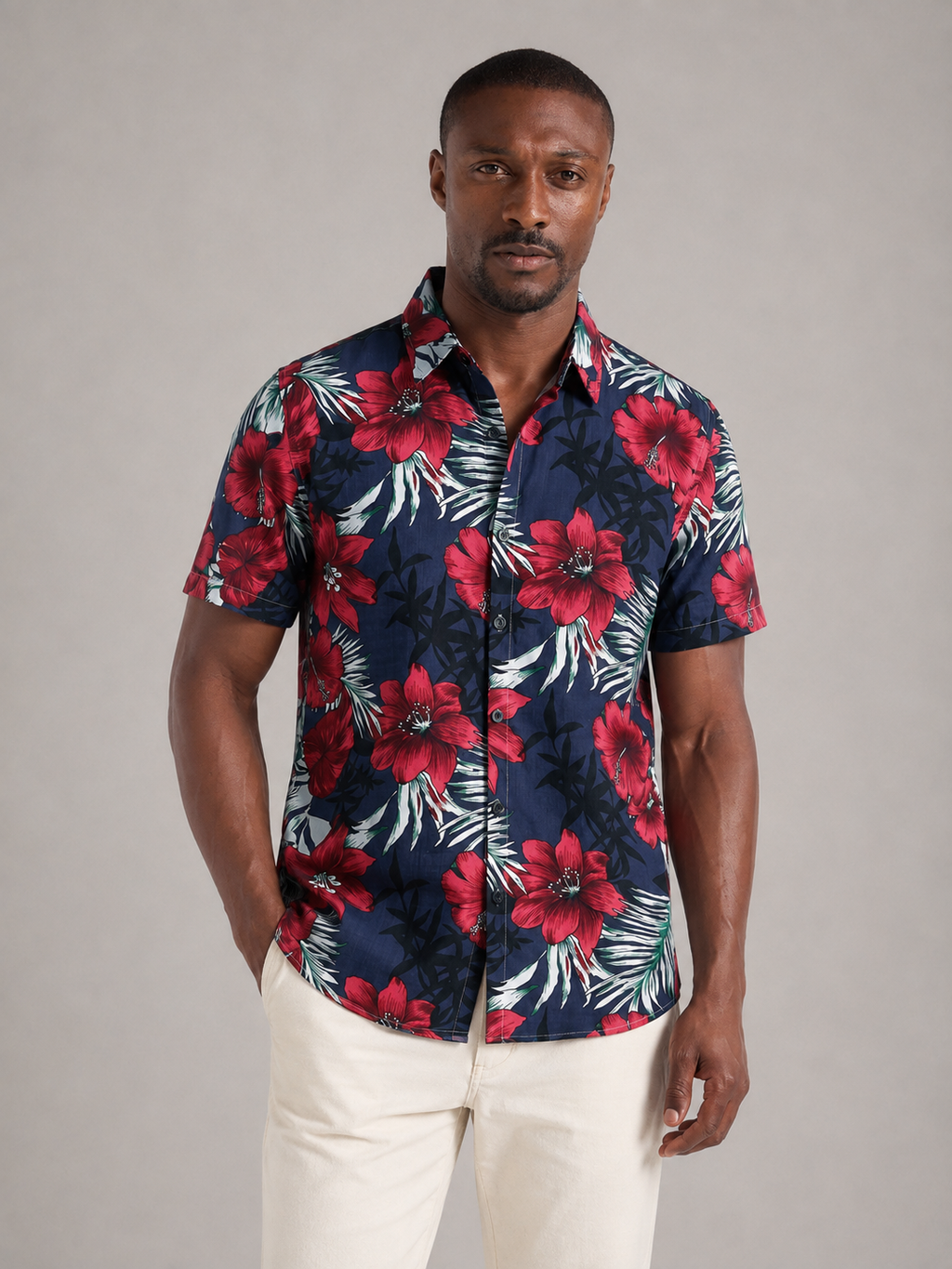 LUIS - Camisa retro corta™