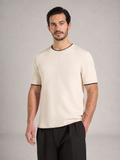 ULISES-Camiseta de Punto Contrastado
