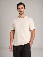 ULISES-Camiseta de Punto Contrastado