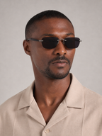 MATÍAS - Gafas de sol rectangulares sin montura con lentes degradadas™