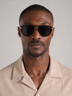 MATEO - Gafas de sol de aviador con doble puente y lentes en degradado™