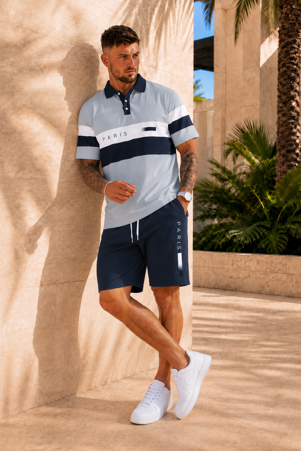 GAVI-Conjunto Elegante, Cómodo y Transpirable