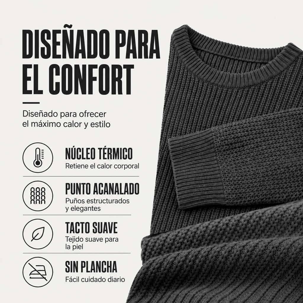 TONI - Jersey de cuello redondo y manga larga™