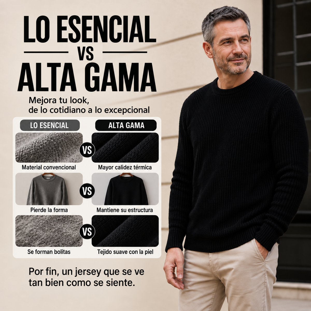 TONI - Jersey de cuello redondo y manga larga™