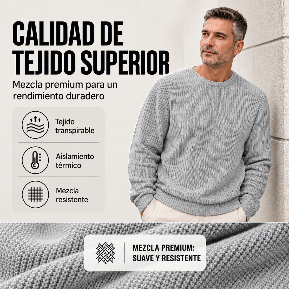 TONI - Jersey de cuello redondo y manga larga™