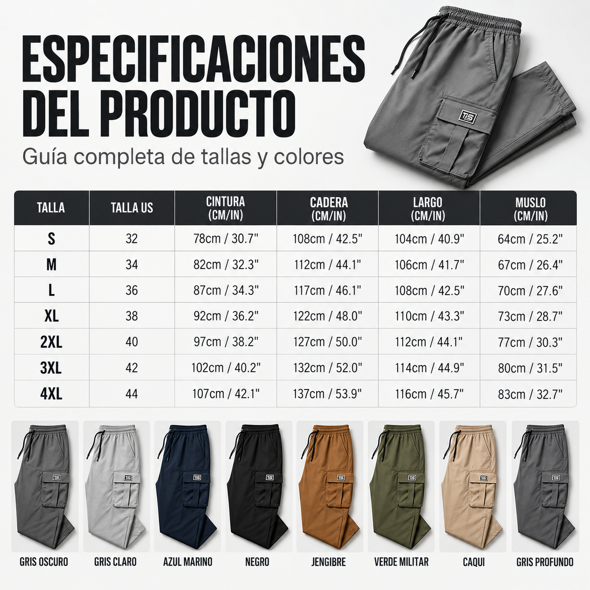 CHRISTIAN - Pantalón cargo urbano™