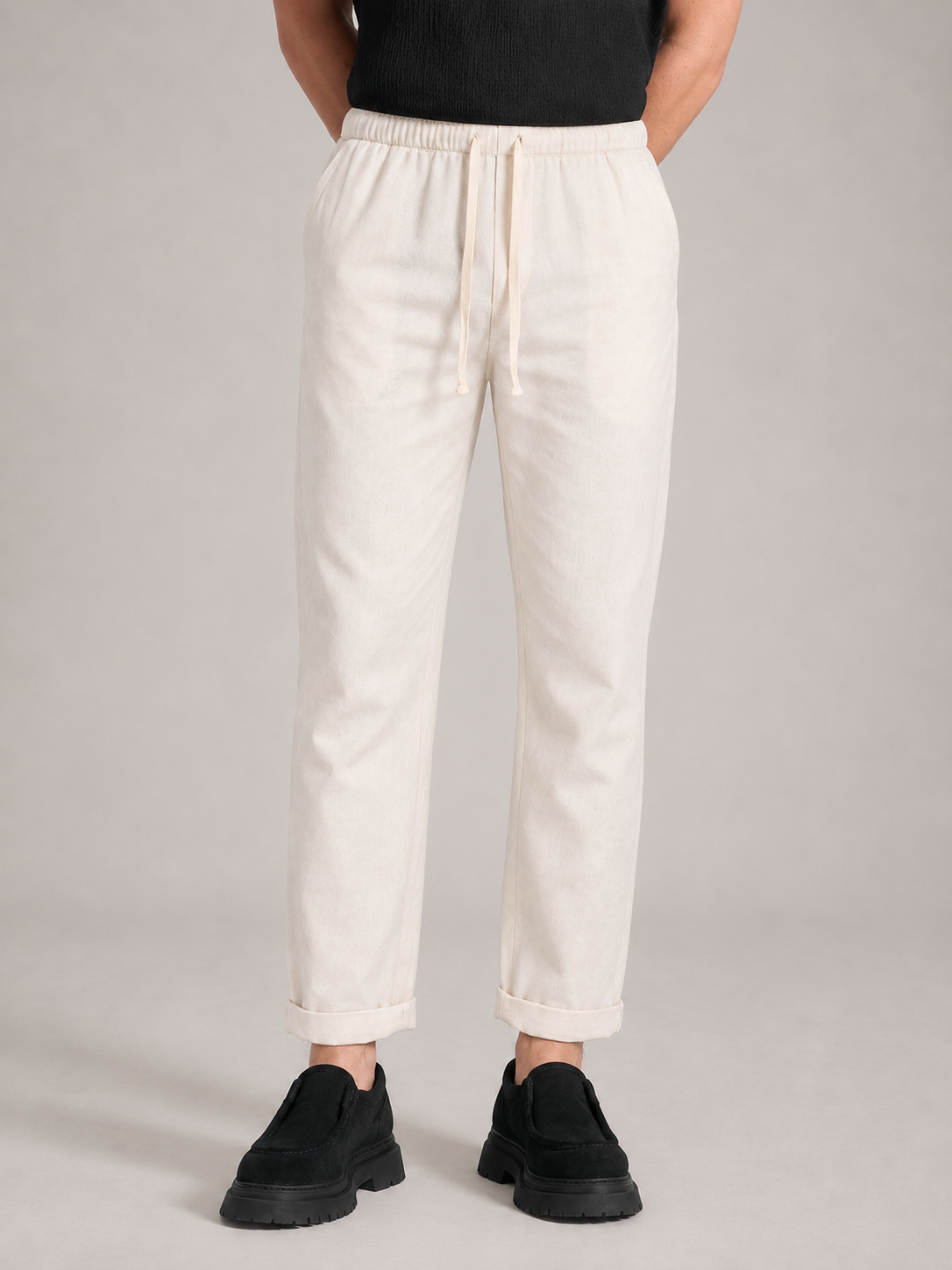 HUGO - Pantalón jogger de algodón™