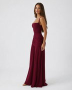 VALENTINA - Vestido largo drapeado™