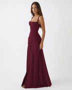 VALENTINA - Vestido largo drapeado™