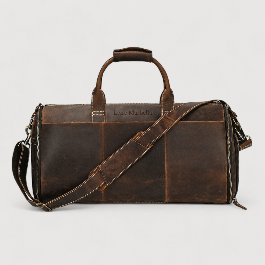WILLY – Bolso Porta-Trajes Convertible en Cuero Premium (Bolso de mano)