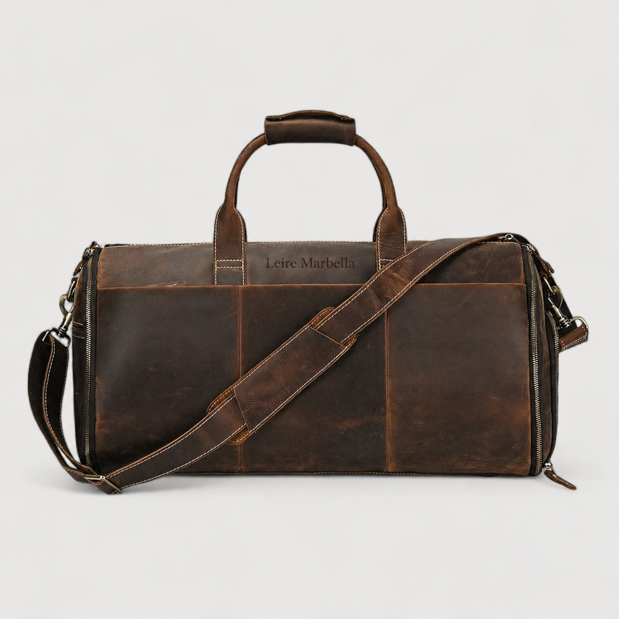 WILLY – Bolso Porta-Trajes Convertible en Cuero Premium (Bolso de mano)