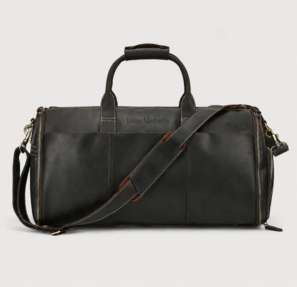 WILLY – Bolso Porta-Trajes Convertible en Cuero Premium (Bolso de mano)