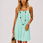 HELENA-Vestido largo fluido de verano