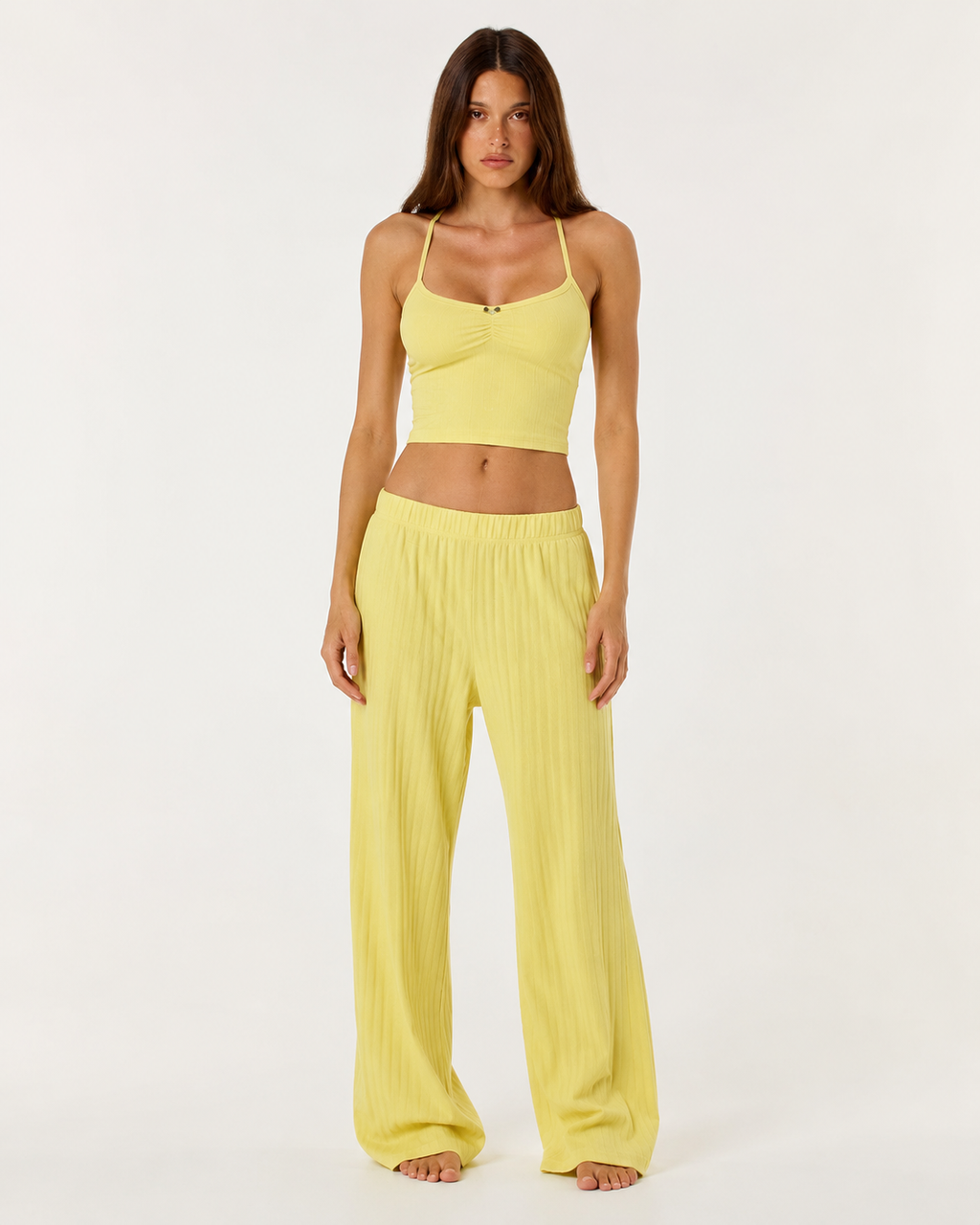CANDELA - Conjunto de pijama de top de tirantes y pantalón fluido™