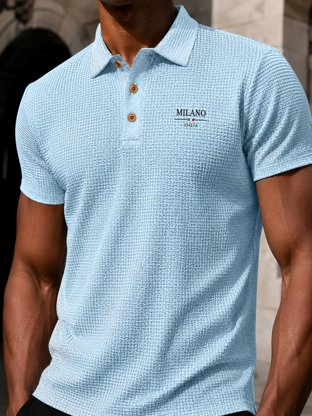 RAÚL-Polo Elástico y Transpirable™