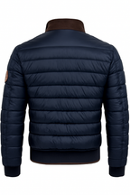 CÉSAR - Chaqueta acolchada con cuello a contraste estilo aviador™