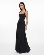 VALENTINA - Vestido largo drapeado™