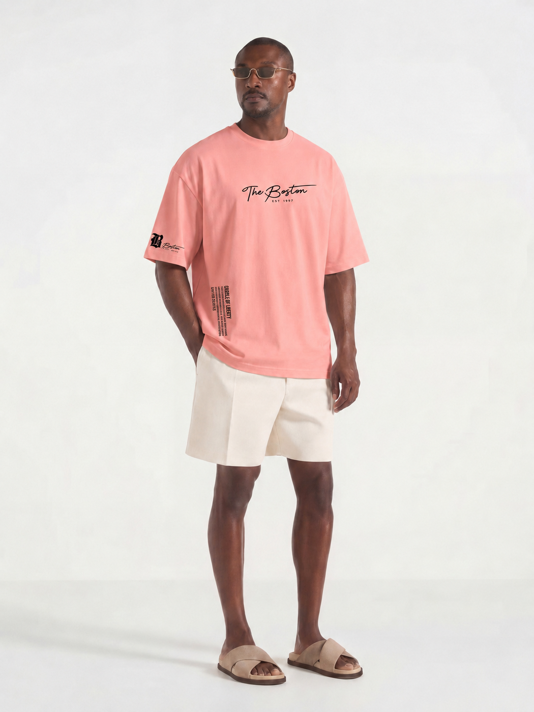 PATRICK-Camiseta Oversize Con Estampado Clásico
