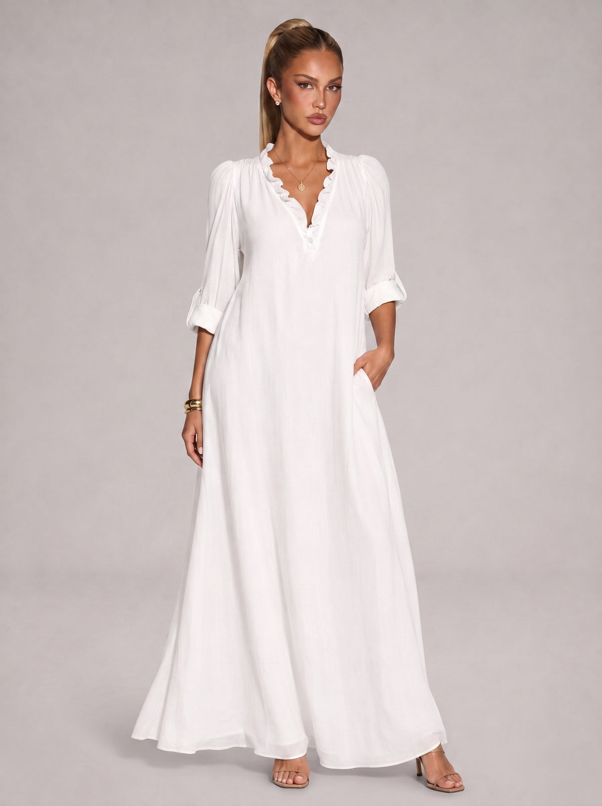 AURA - Vestido maxi ibicenco™