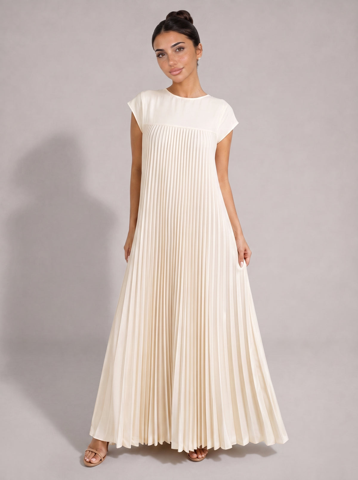 CHLOE - Vestido plisado evasé™