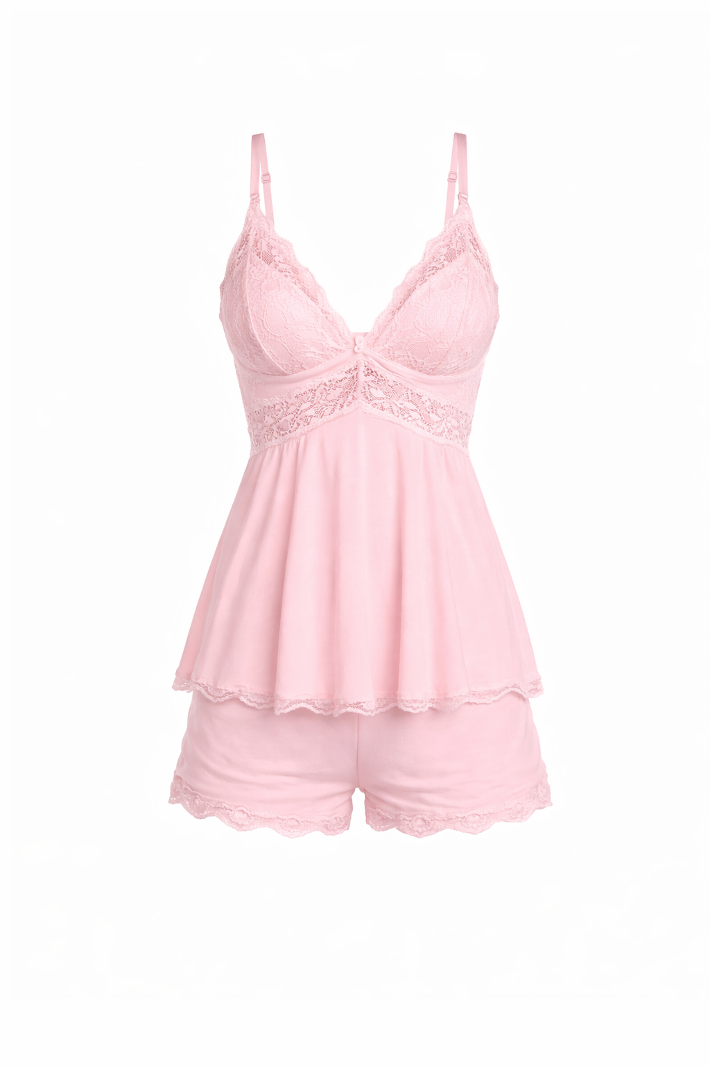 LEIRE|Conjunto de encaje de medianoche