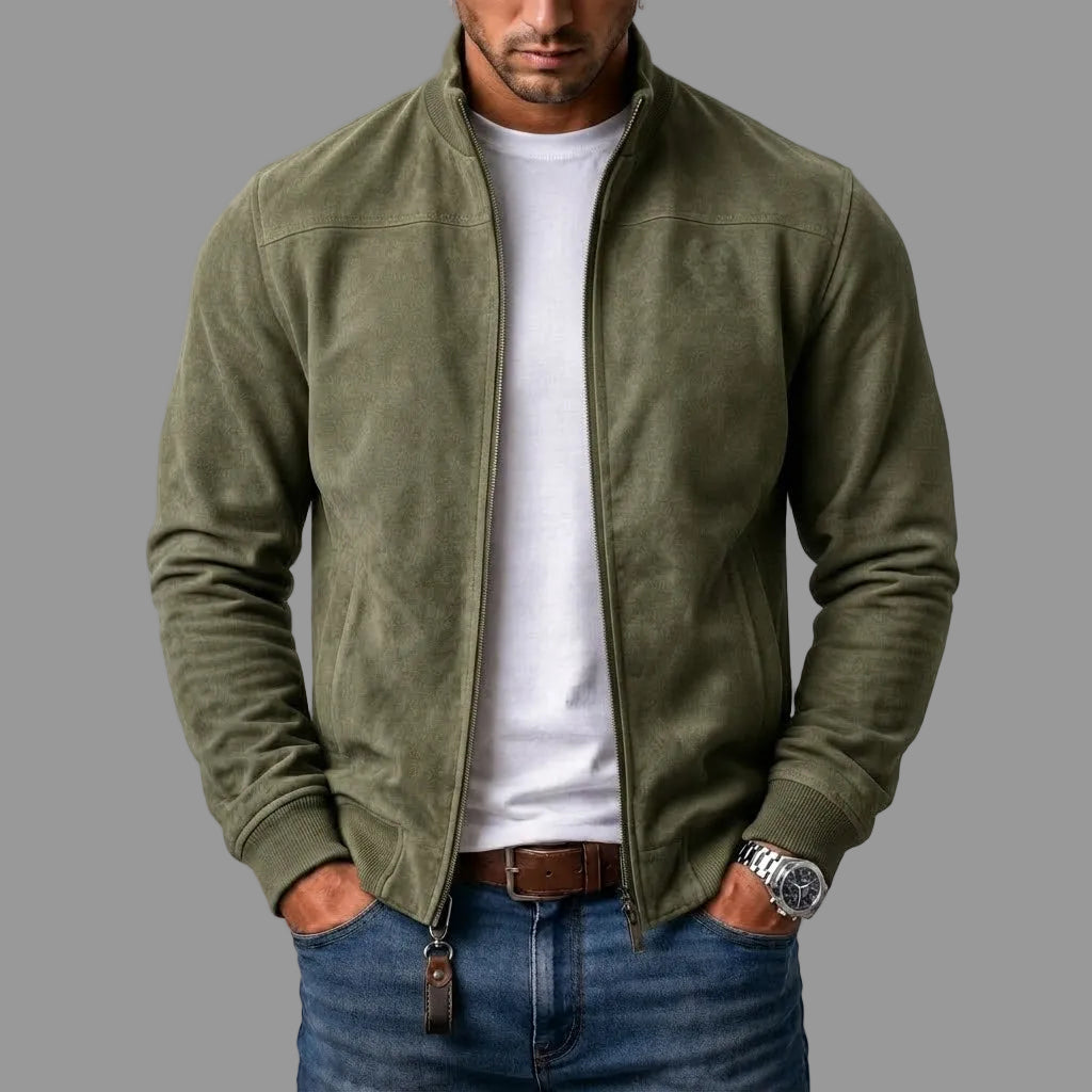 MATEO - Chaqueta bomber de ante™