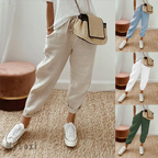 ⏳Limitiertes 50 % Rabatt⏰Lässige Baumwoll- und Leinenhosen für Damen👖