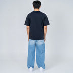 Kami - Pantalon denim baggy japonais