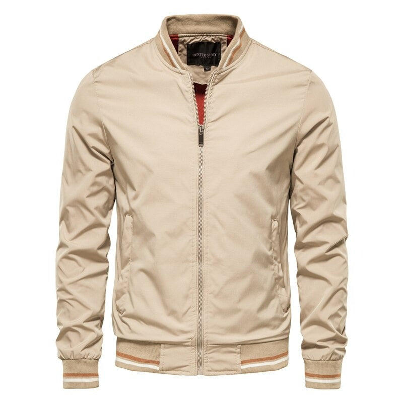 JOHN - Chaqueta bomber ligera con remates a contraste™