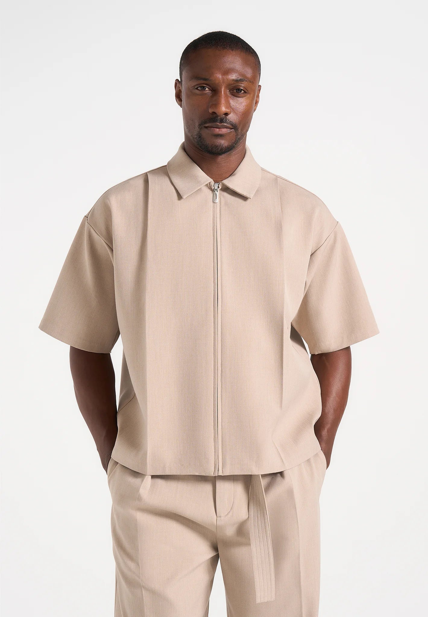 MARC-Sobrecamisa Contemporánea con Cremallera™