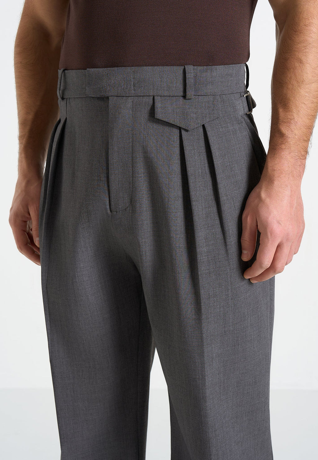 XAVI-Pantalón Premium de Corte Amplio con Pinzas™