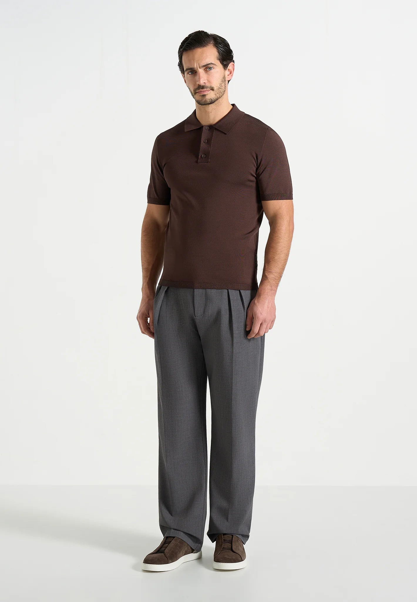 XAVI-Pantalón Premium de Corte Amplio con Pinzas™