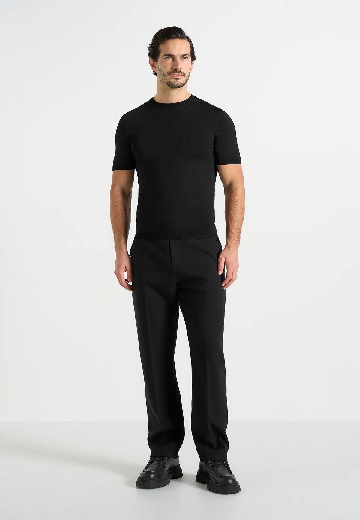 CHRISTIAN-Pantalón con Pinzas y Ajustadores Laterales™