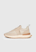 HERNÁNDEZ- Zapatilla Premium Retro Runner en Ante y Piel