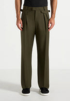 XAVI-Pantalón Premium de Corte Amplio con Pinzas™