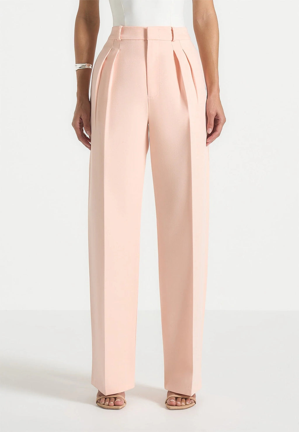 JULIA-Pantalón plisado elegante
