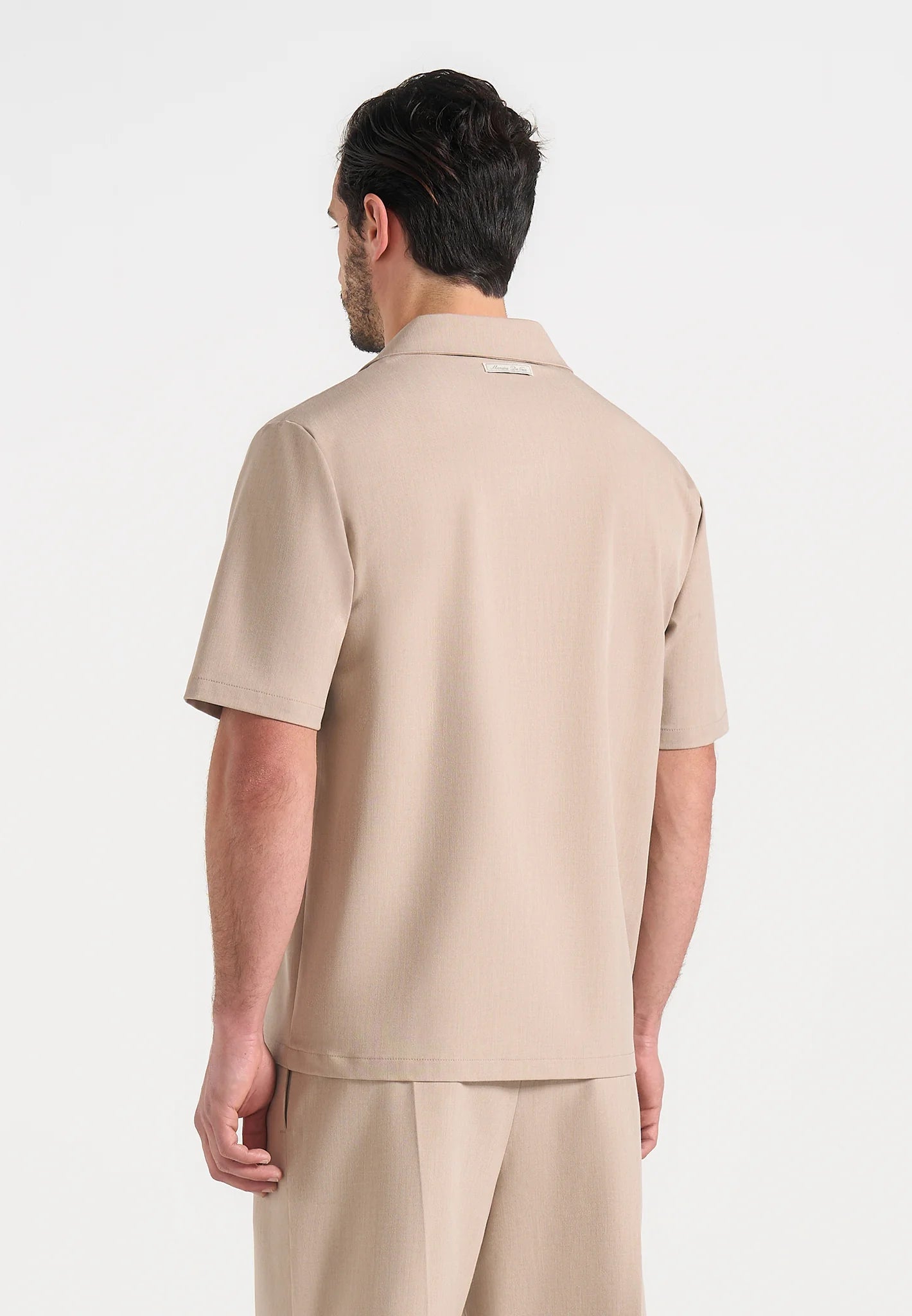 FELIX-Camisa Premium de Corte Tailored con Cuello Resort