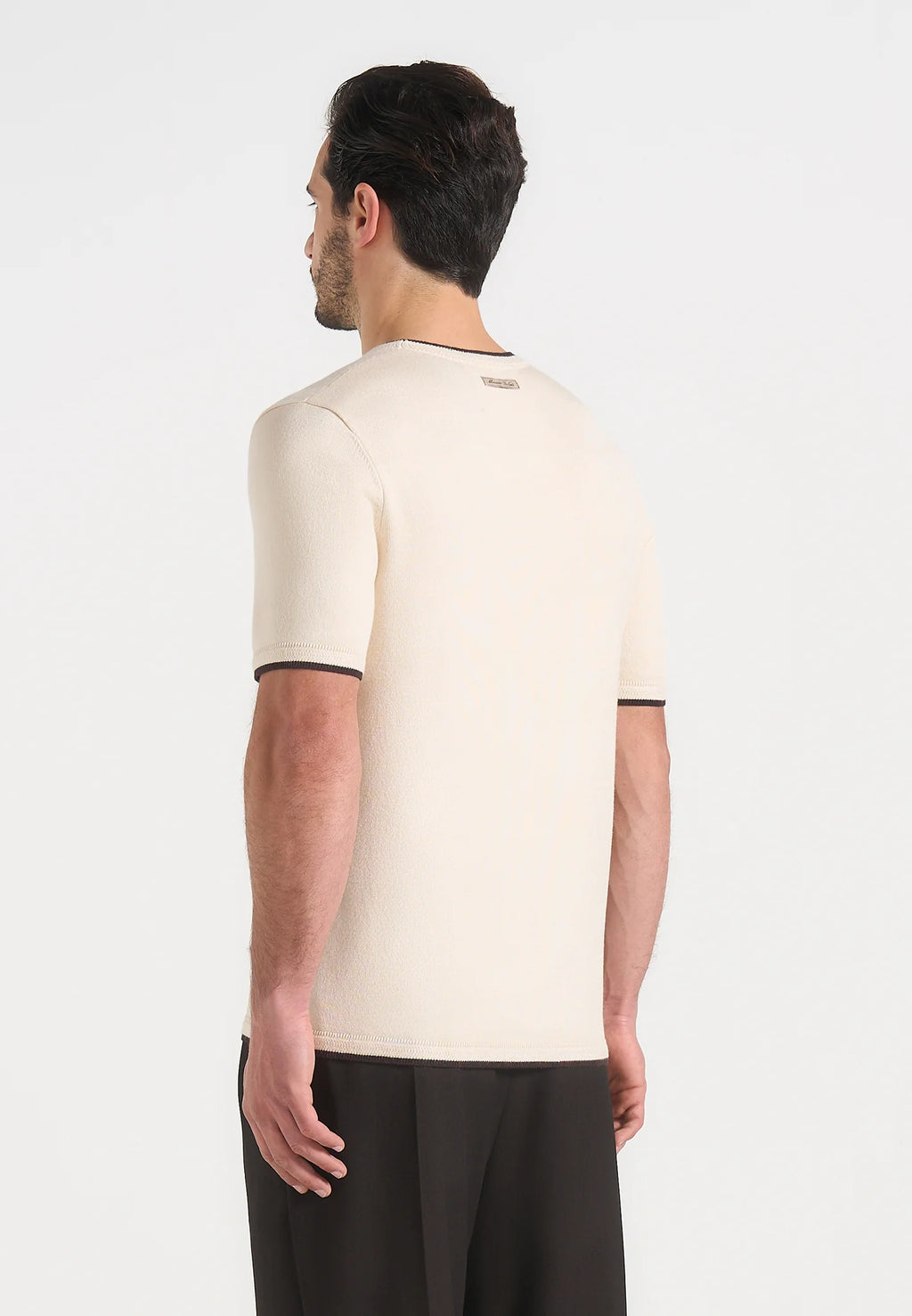 ULISES-Camiseta de Punto Contrastado