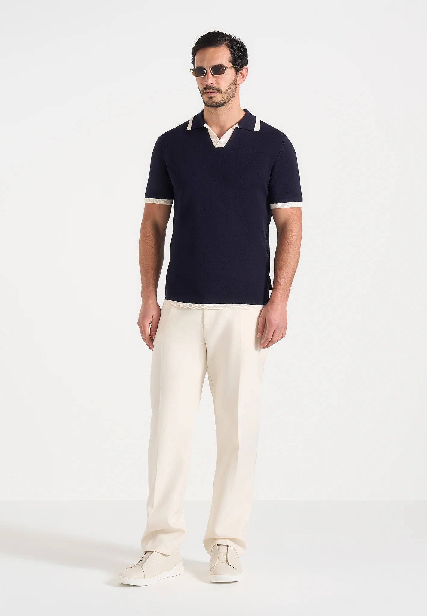 MARCOS-Polo de Punto Sofisticado™