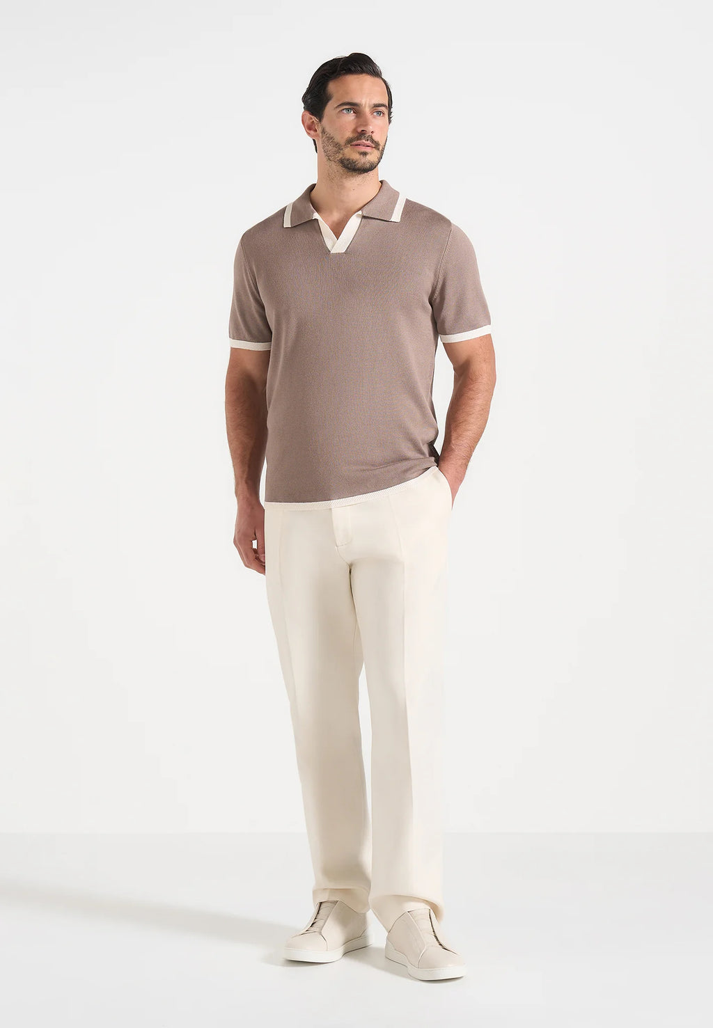 MARCOS-Polo de Punto Sofisticado™
