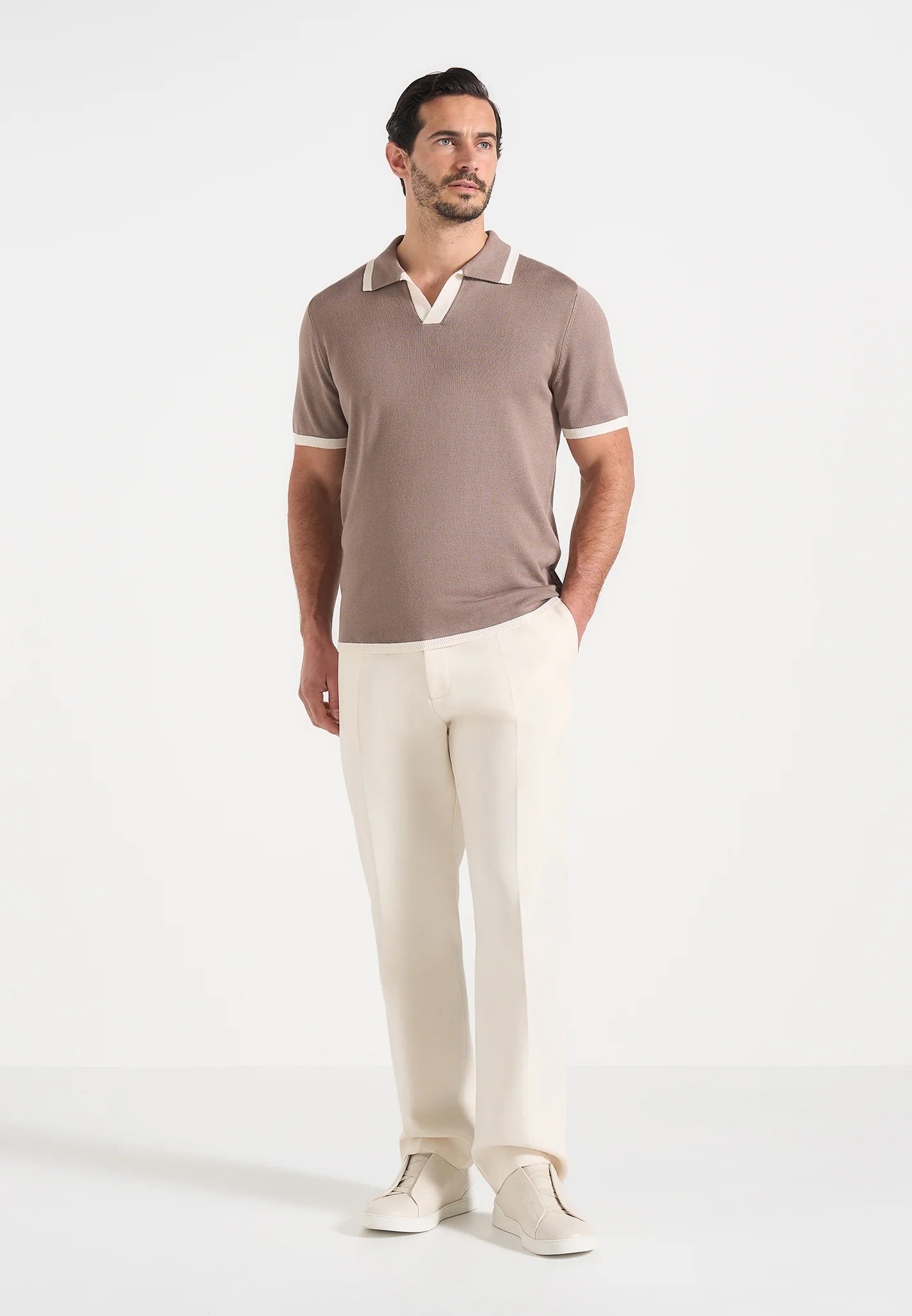 MARCOS-Polo de Punto Sofisticado™